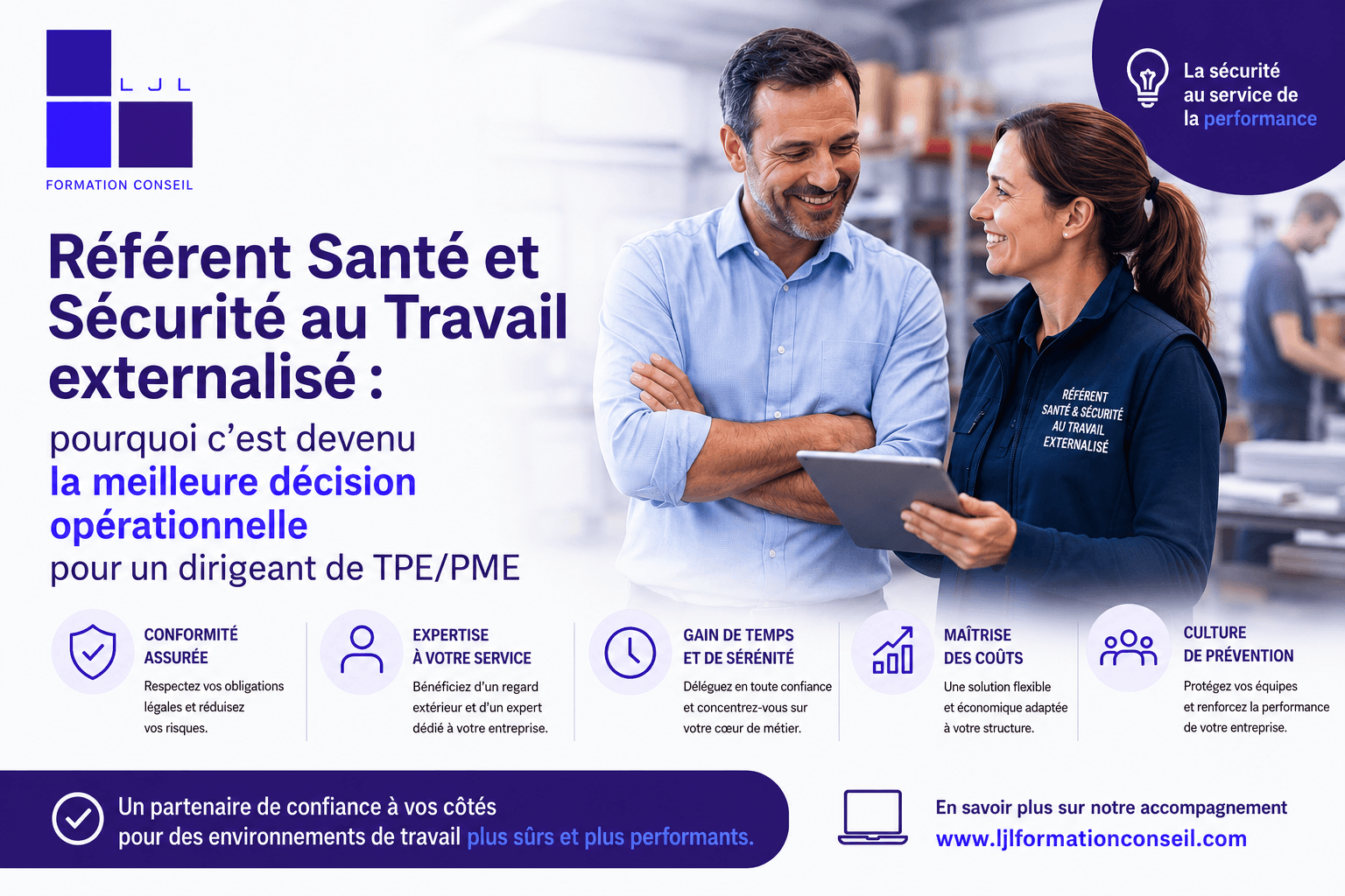 Référent Santé et Sécurité au Travail externalisé 1 Référent Santé et Sécurité au Travail externalisé
